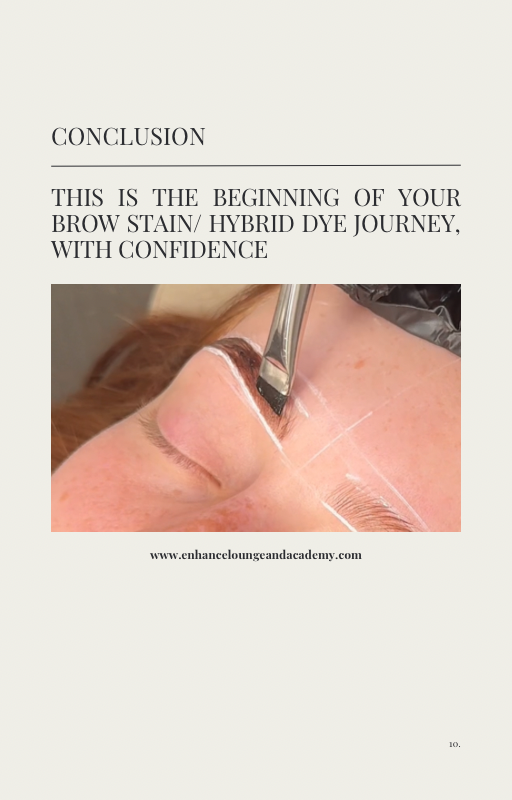 Let’s talk BROW STAINS Ebook