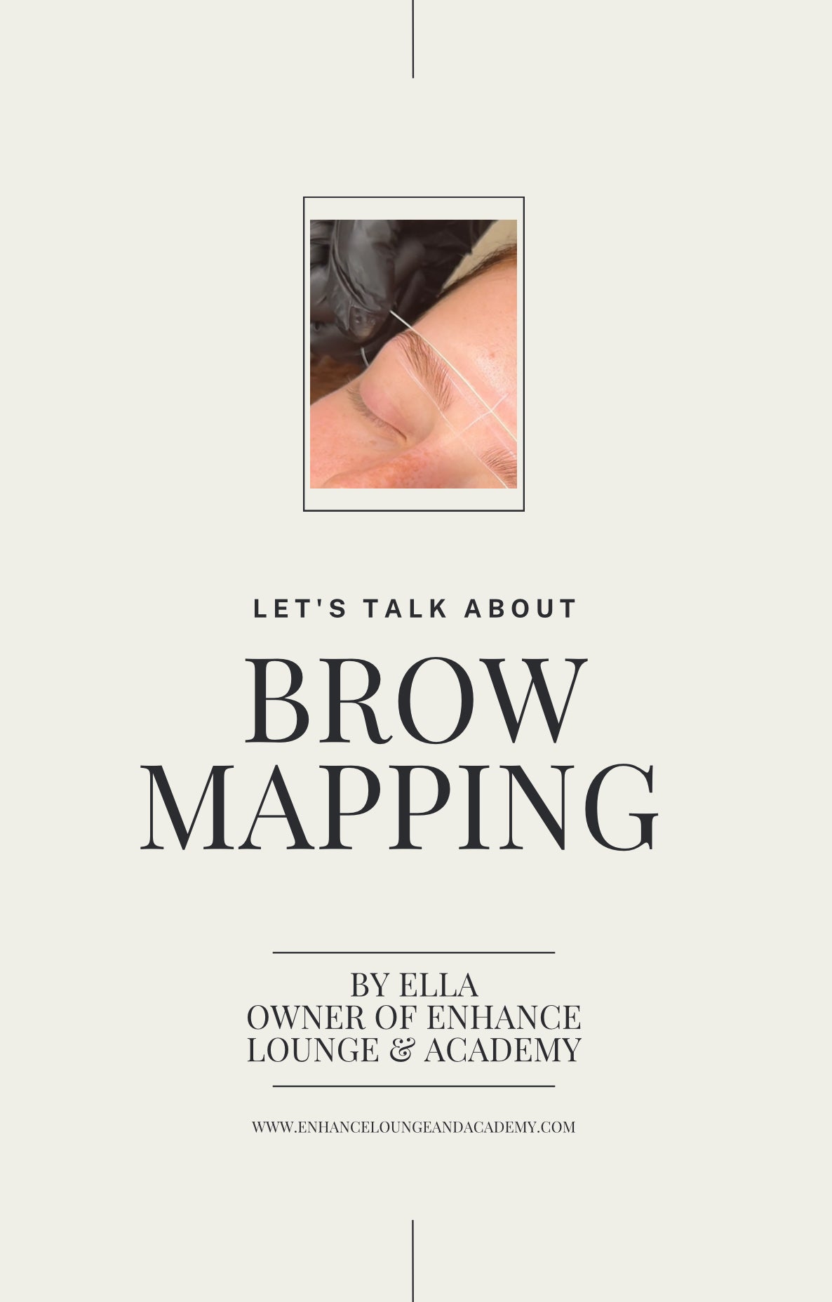 Let’s talk BROW MAPPING ebook