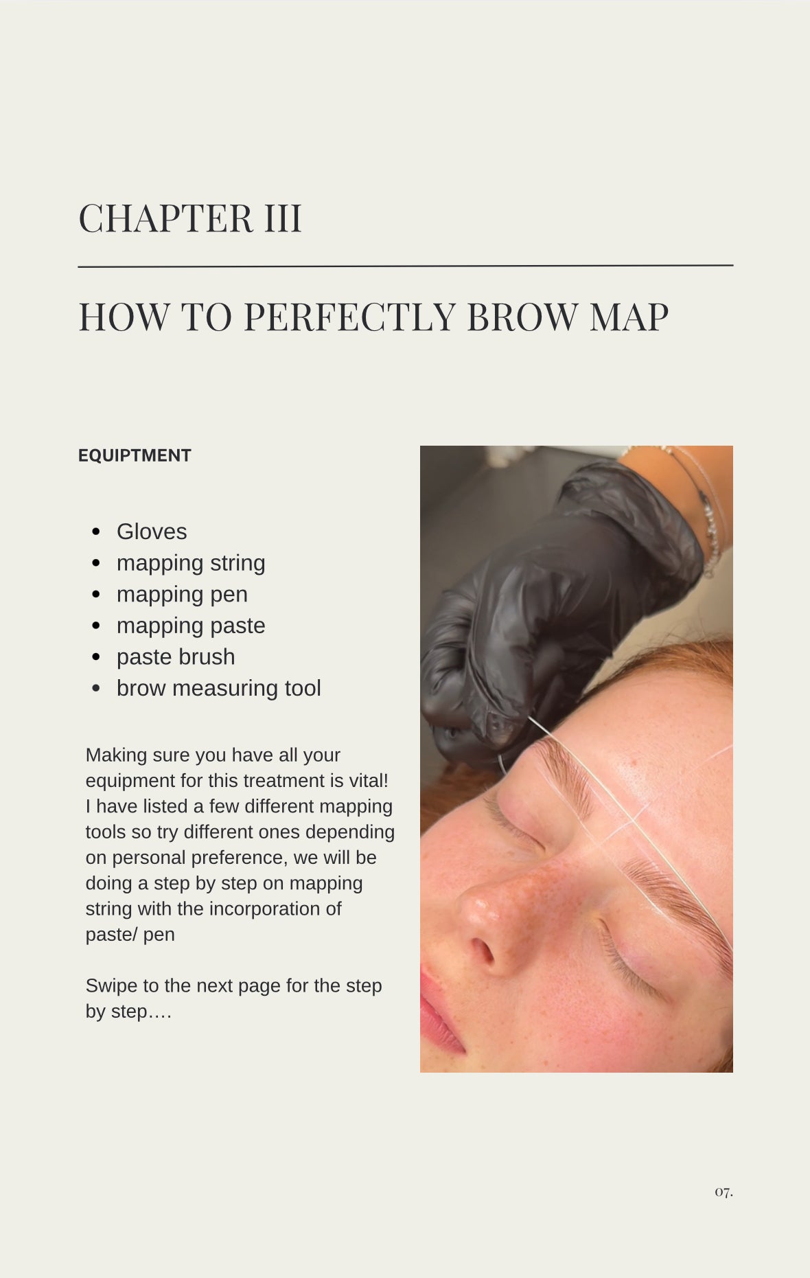 Let’s talk BROW MAPPING ebook