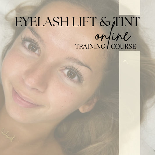 Eyelash Lift and Tint online course